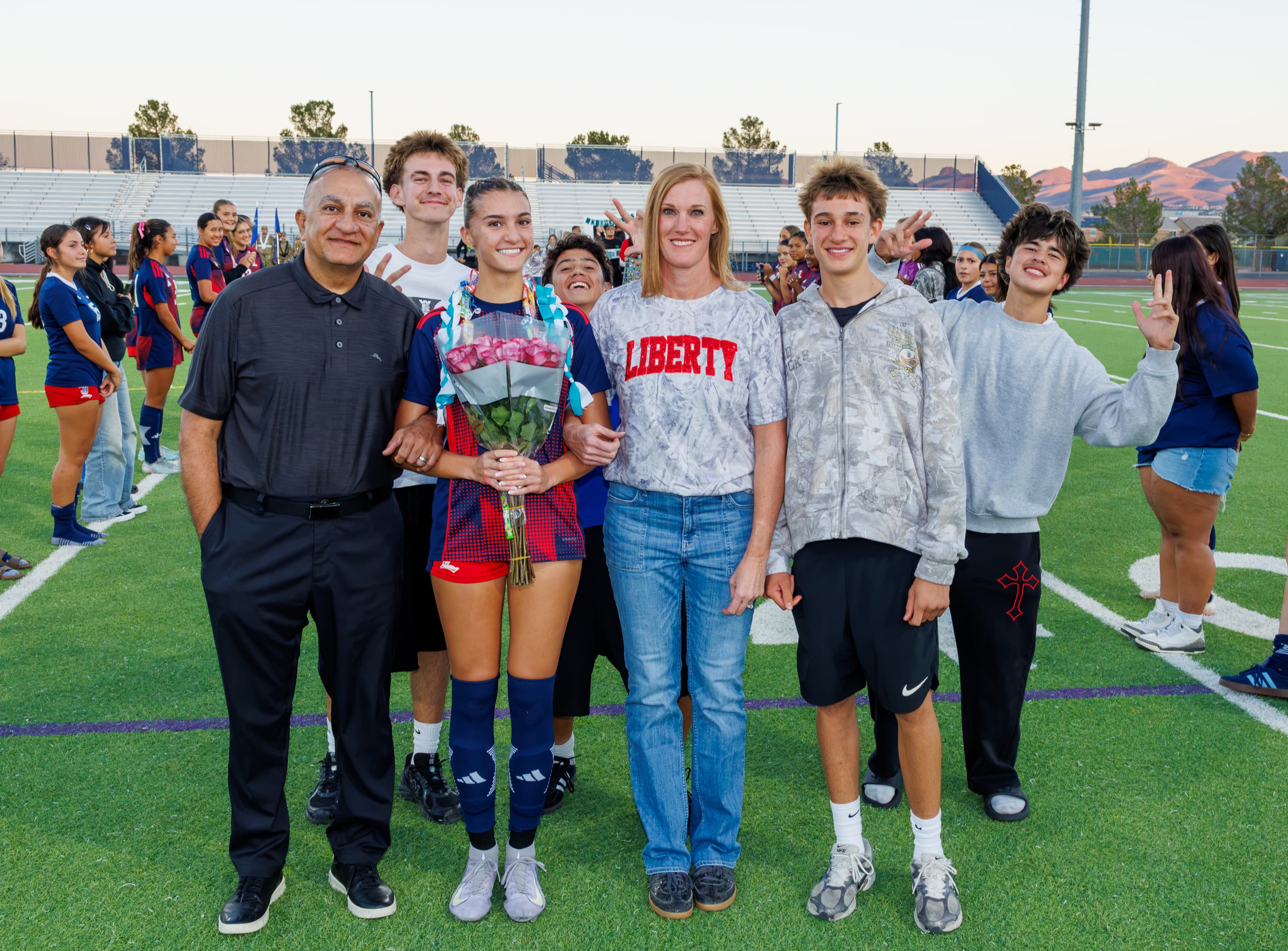 Cover photo for 10/14 - Foothill High School @ Liberty High School - Senior Night